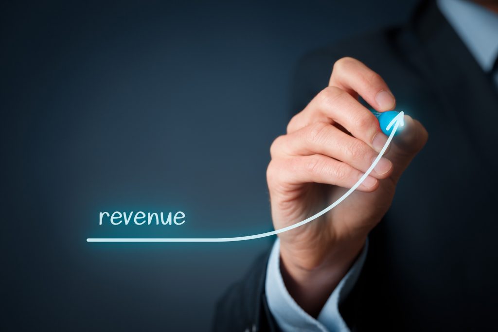 Increase revenue concept